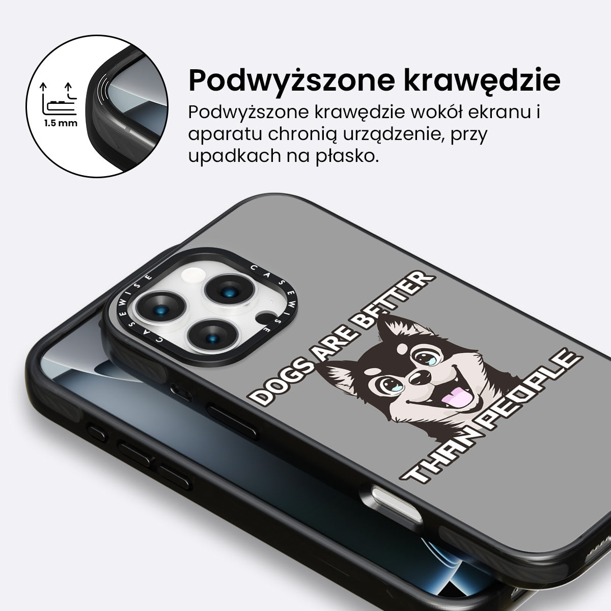 Psy są lepsze od ludzi! - Etui