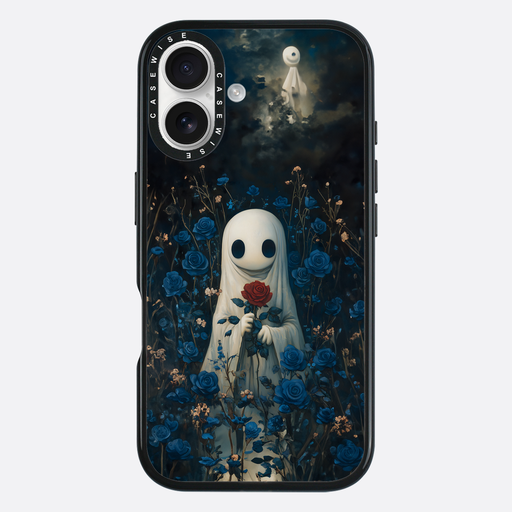 Red Rose in Blue Roses - Etui