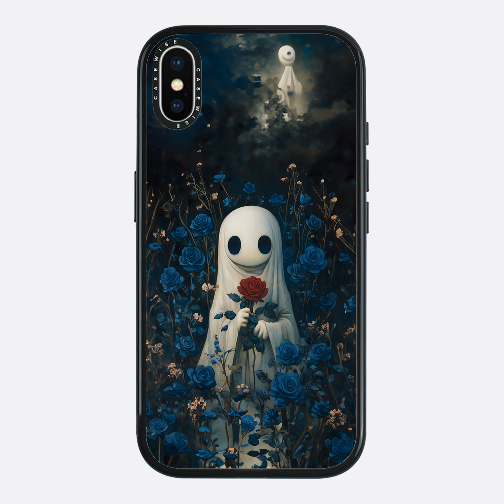 Red Rose in Blue Roses - Etui
