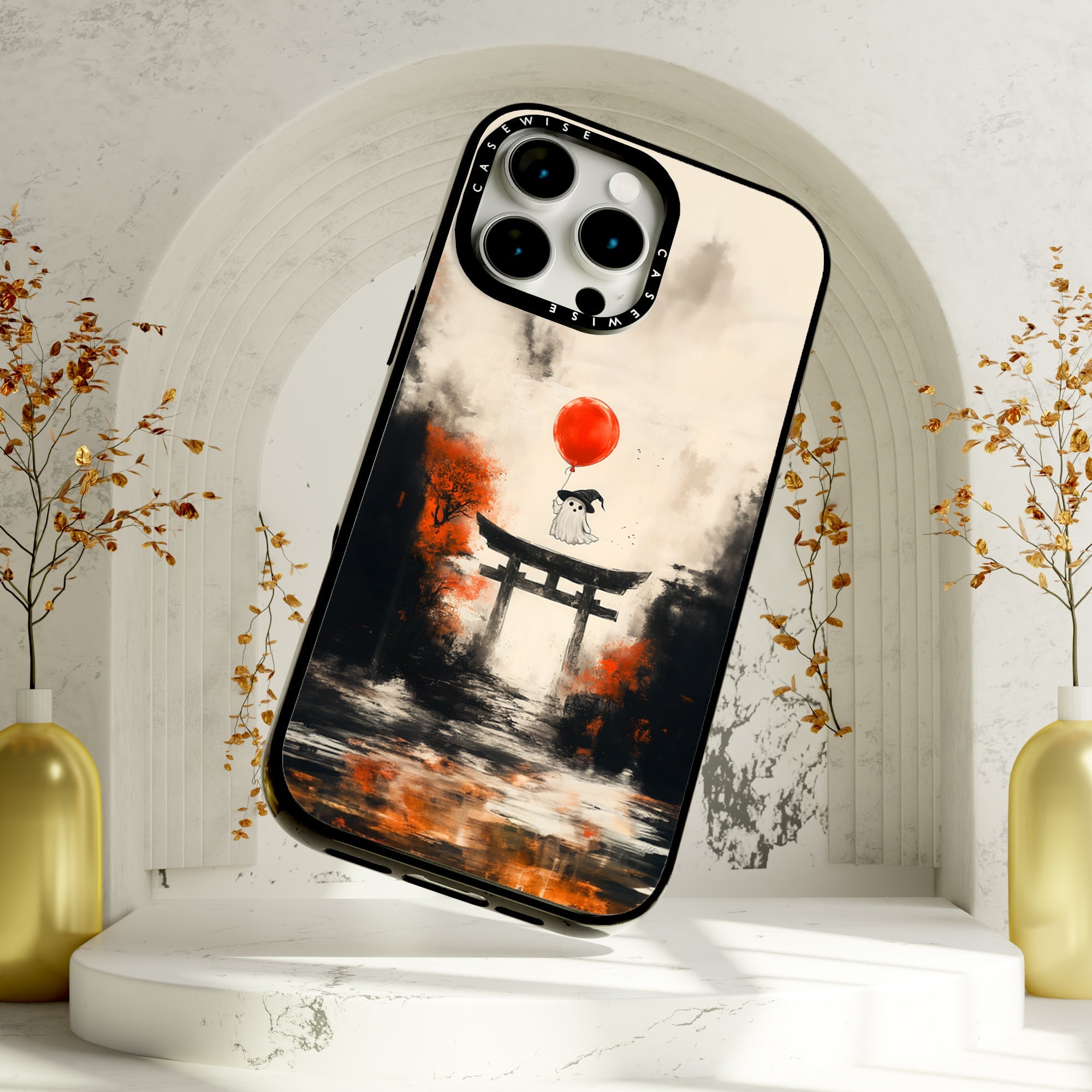 Ballon Sheet Ghost Torii Gate - Etui