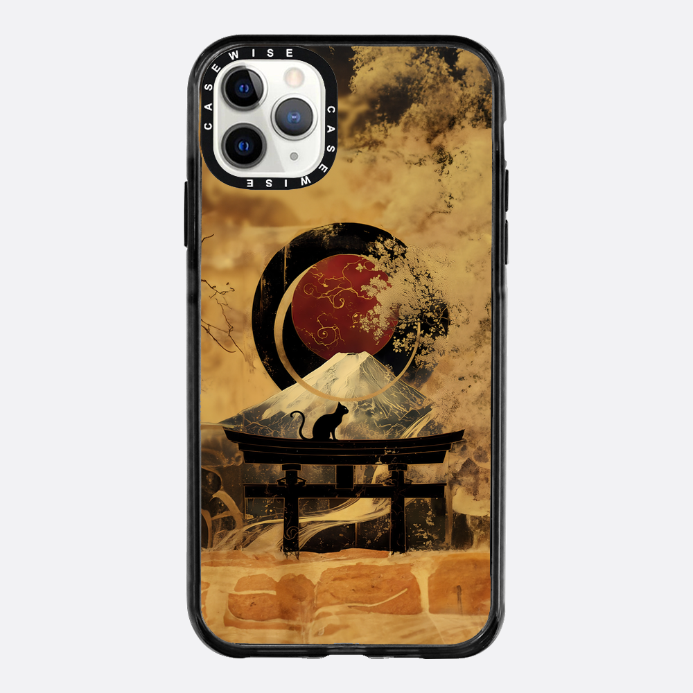 Black Cat Torii Gate - Etui