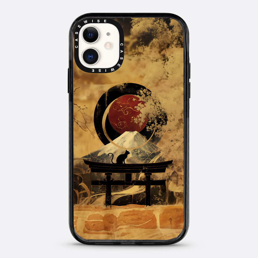 Black Cat Torii Gate - Etui