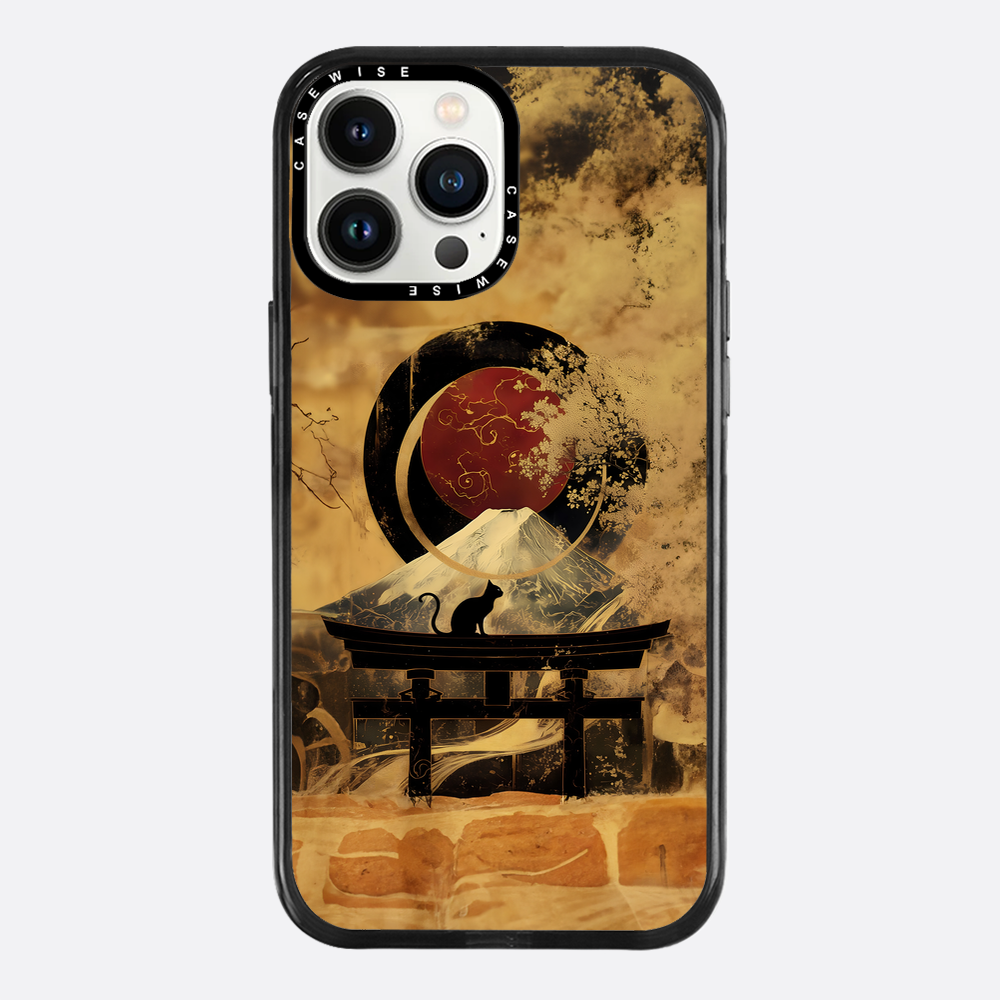 Black Cat Torii Gate - Etui