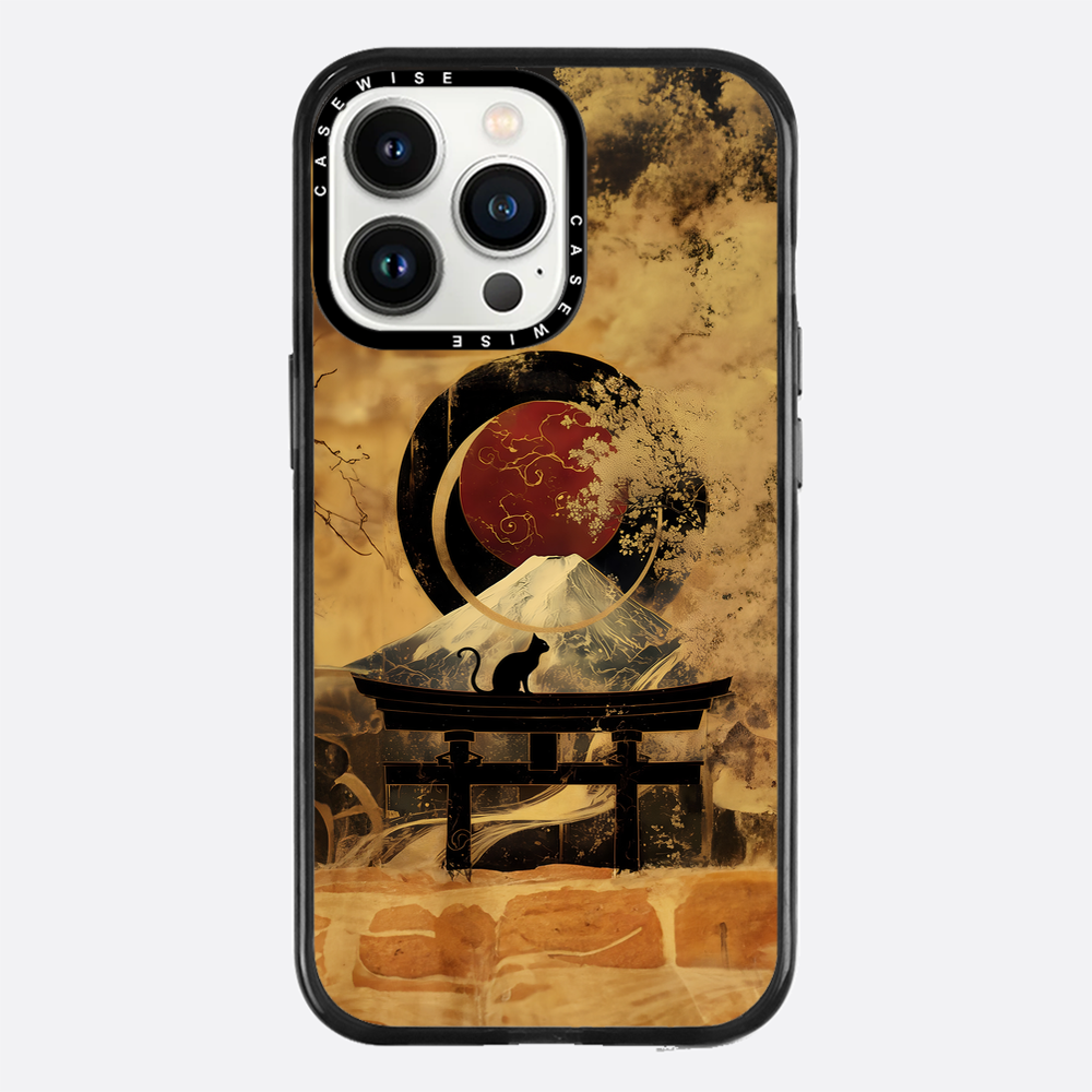 Black Cat Torii Gate - Etui