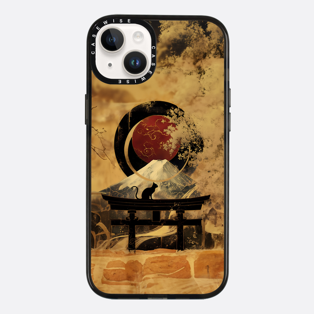 Black Cat Torii Gate - Etui