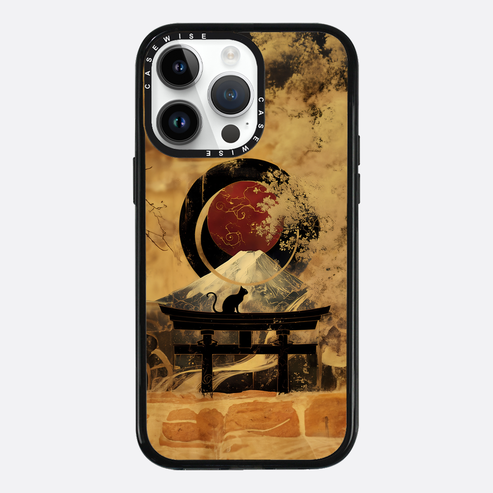 Black Cat Torii Gate - Etui