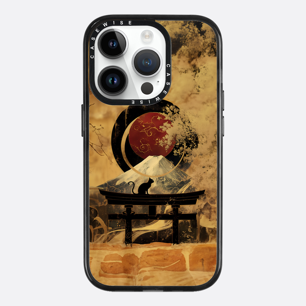 Black Cat Torii Gate - Etui