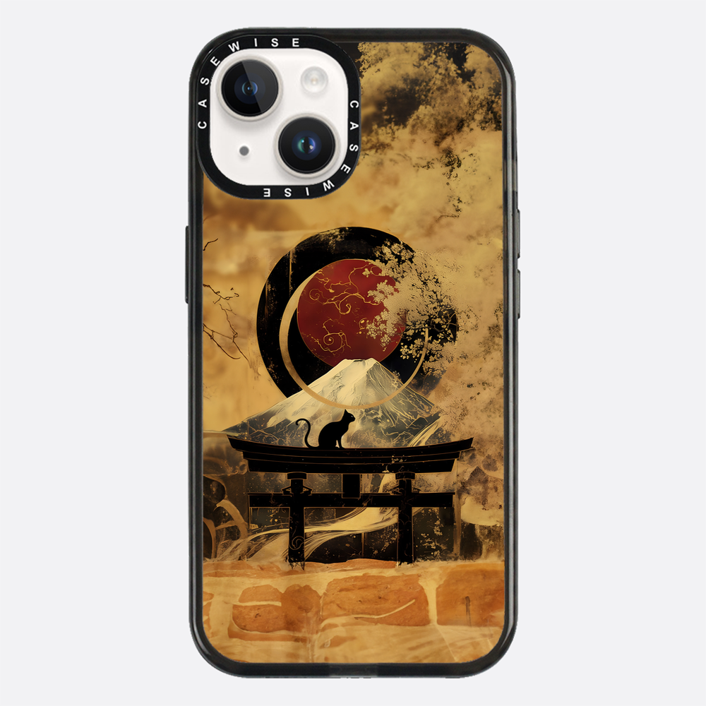Black Cat Torii Gate - Etui