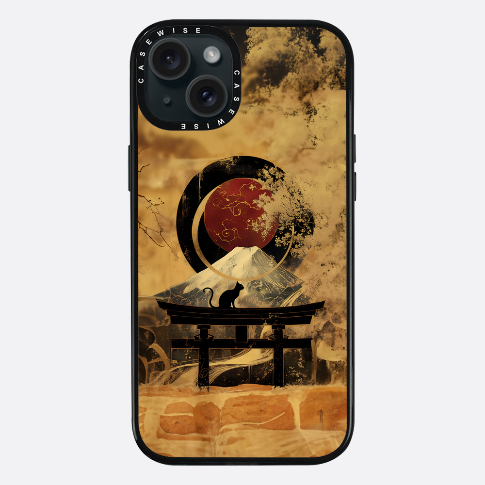 Black Cat Torii Gate - Etui