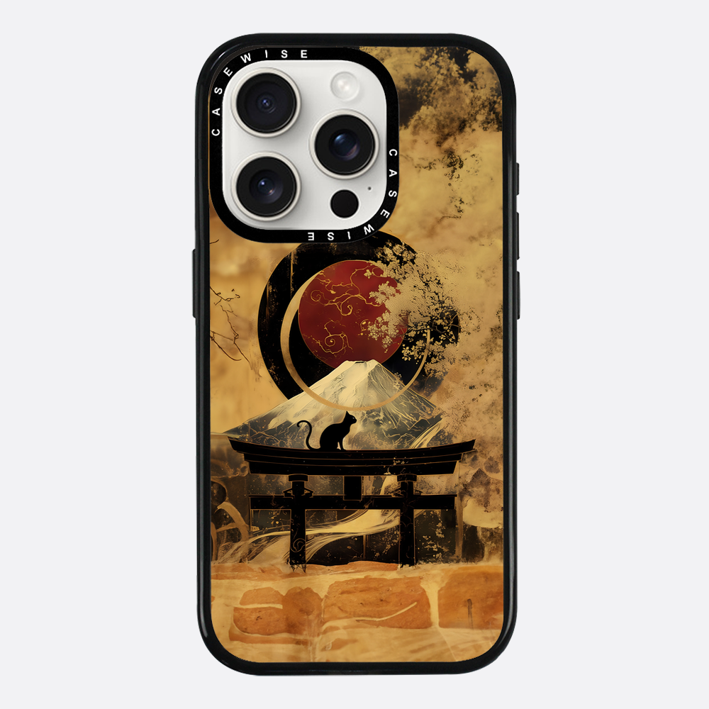 Black Cat Torii Gate - Etui