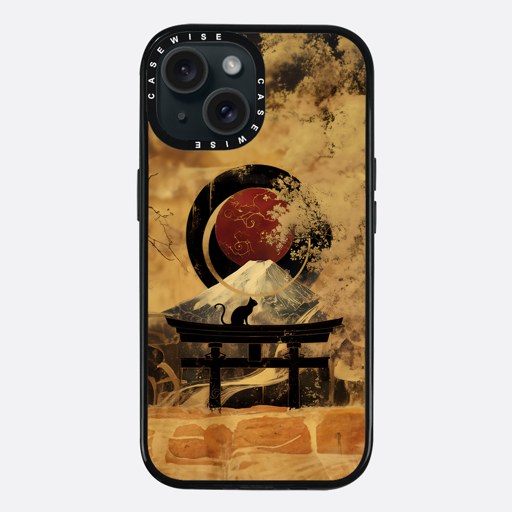 Black Cat Torii Gate - Etui