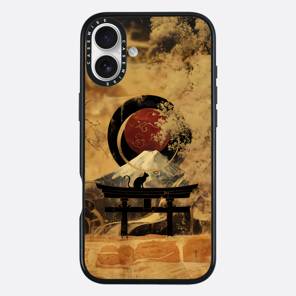 Black Cat Torii Gate - Etui