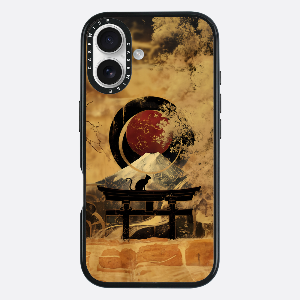 Black Cat Torii Gate - Etui