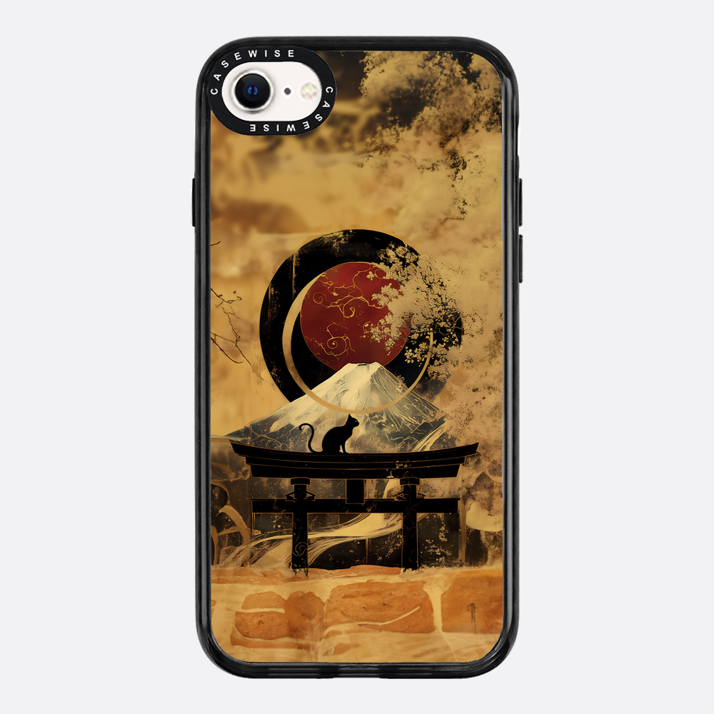Black Cat Torii Gate - Etui