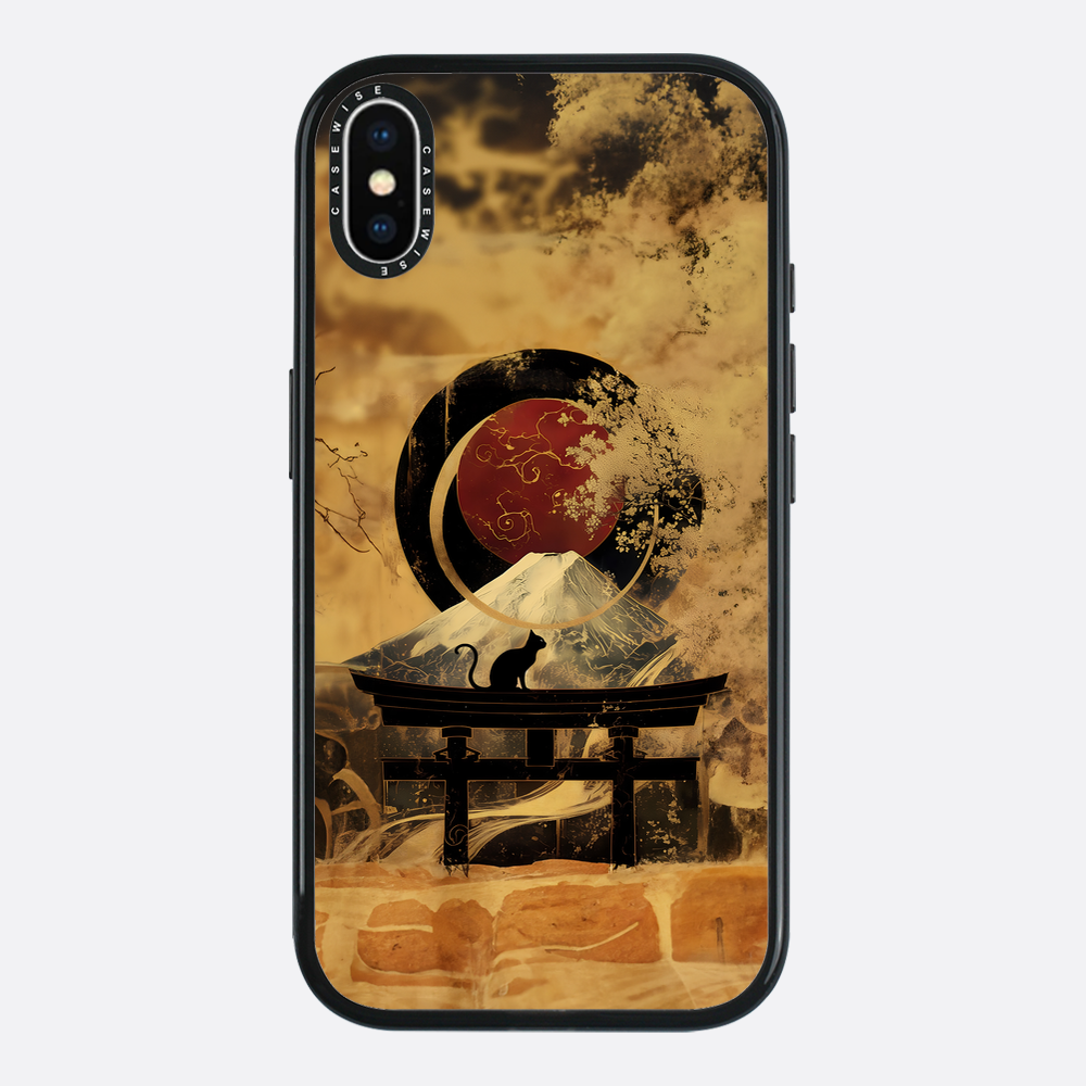 Black Cat Torii Gate - Etui