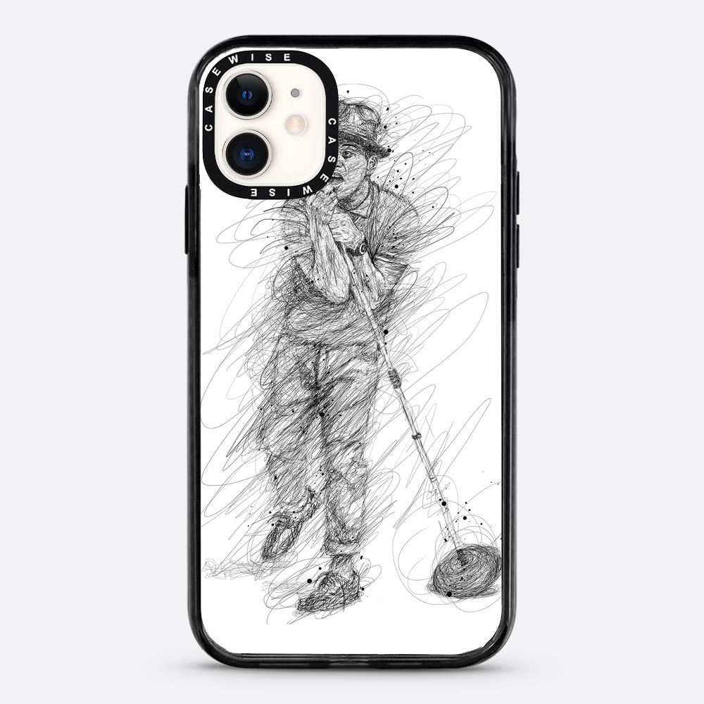 digital scribble art design inspired by bruno mars - Etui