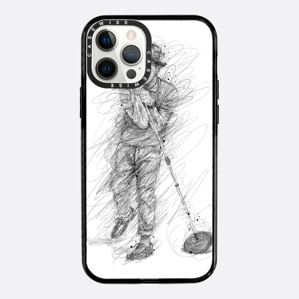 digital scribble art design inspired by bruno mars - Etui