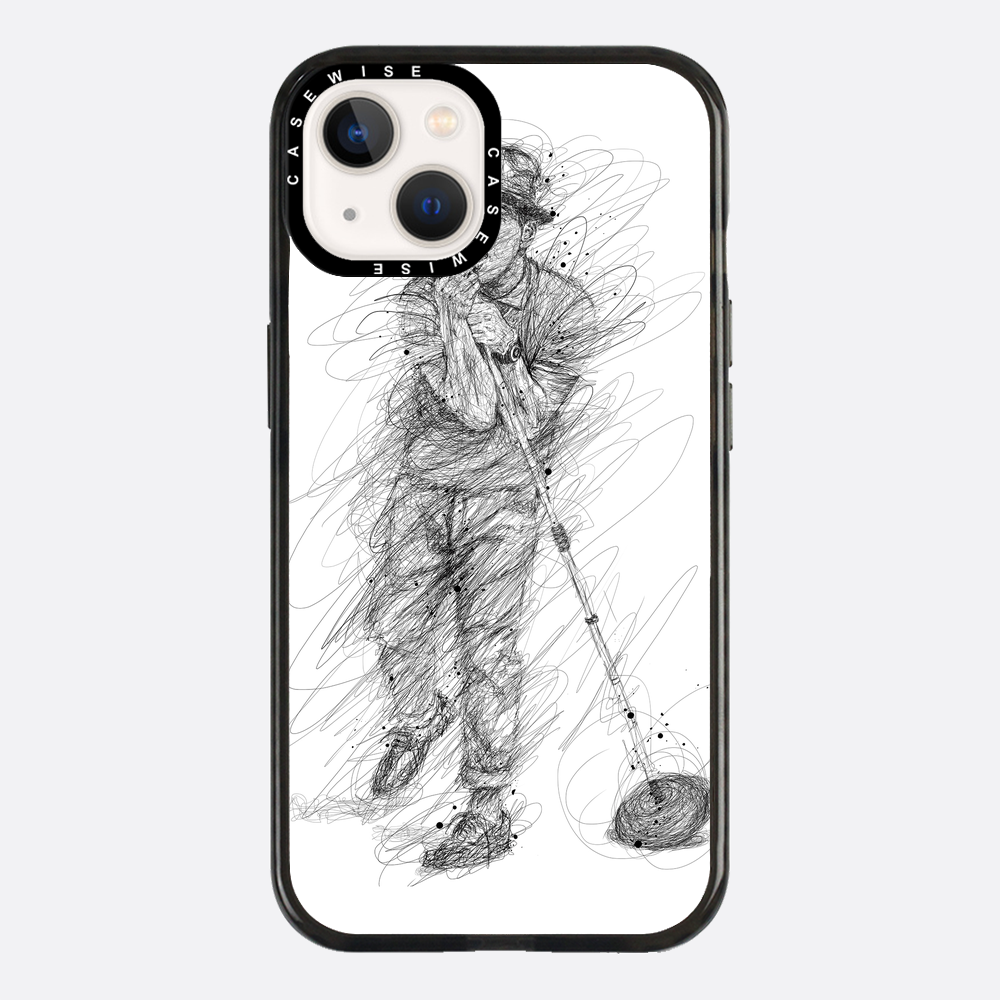 digital scribble art design inspired by bruno mars - Etui