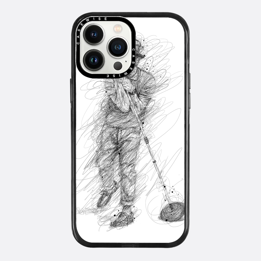 digital scribble art design inspired by bruno mars - Etui