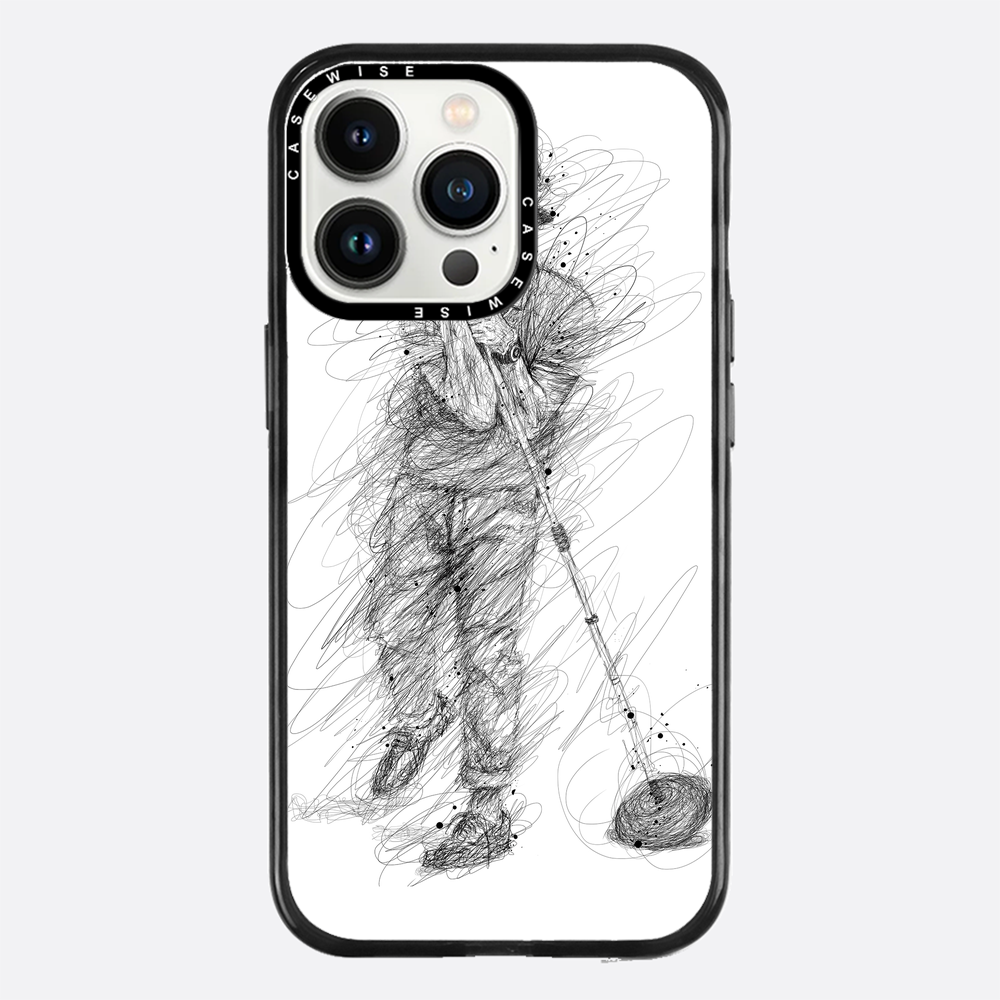 digital scribble art design inspired by bruno mars - Etui