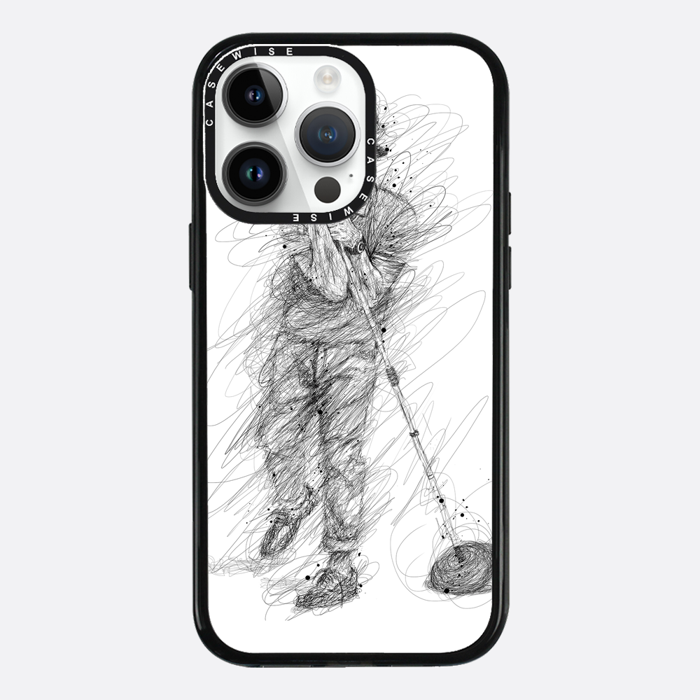 digital scribble art design inspired by bruno mars - Etui