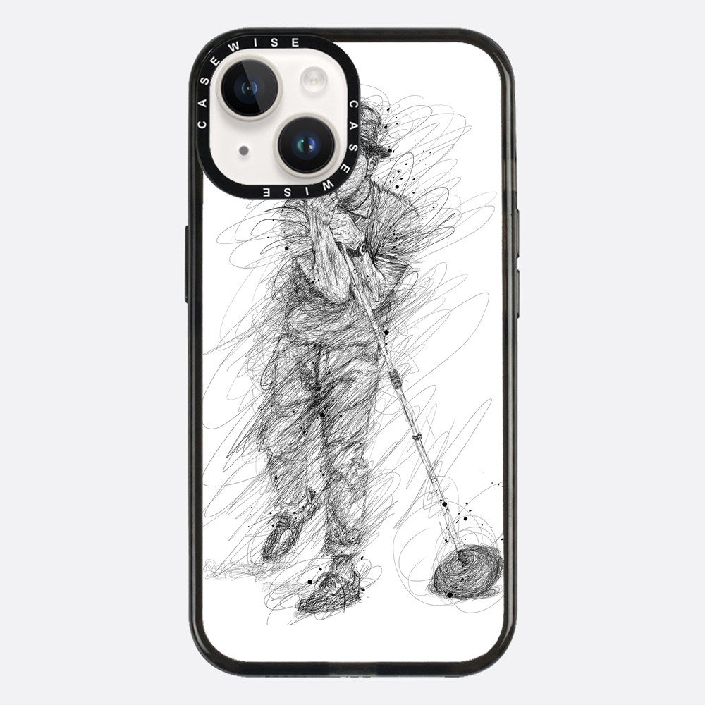 digital scribble art design inspired by bruno mars - Etui