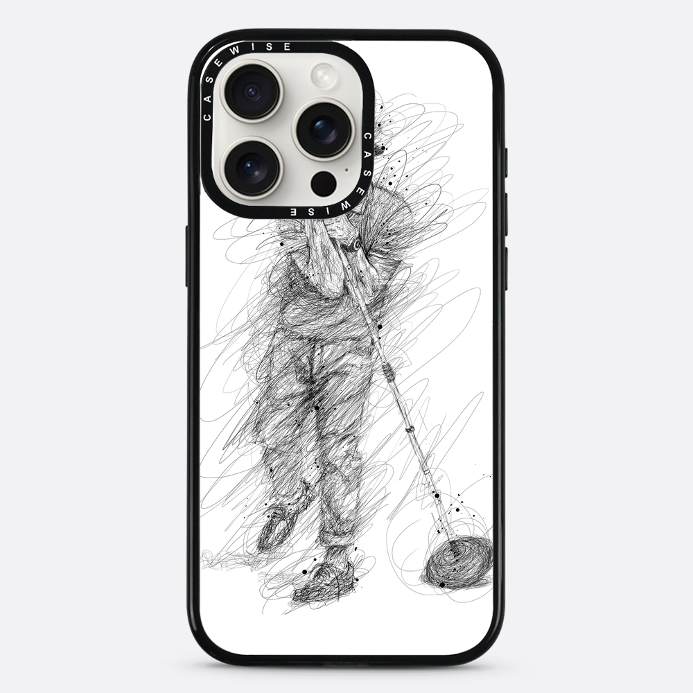 digital scribble art design inspired by bruno mars - Etui