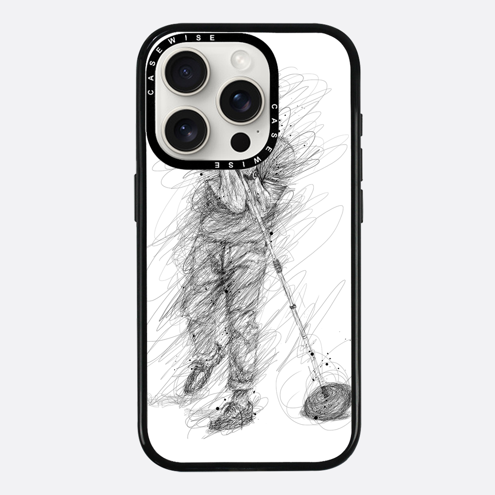 digital scribble art design inspired by bruno mars - Etui