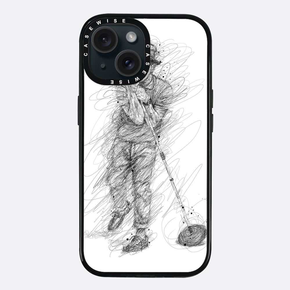 digital scribble art design inspired by bruno mars - Etui