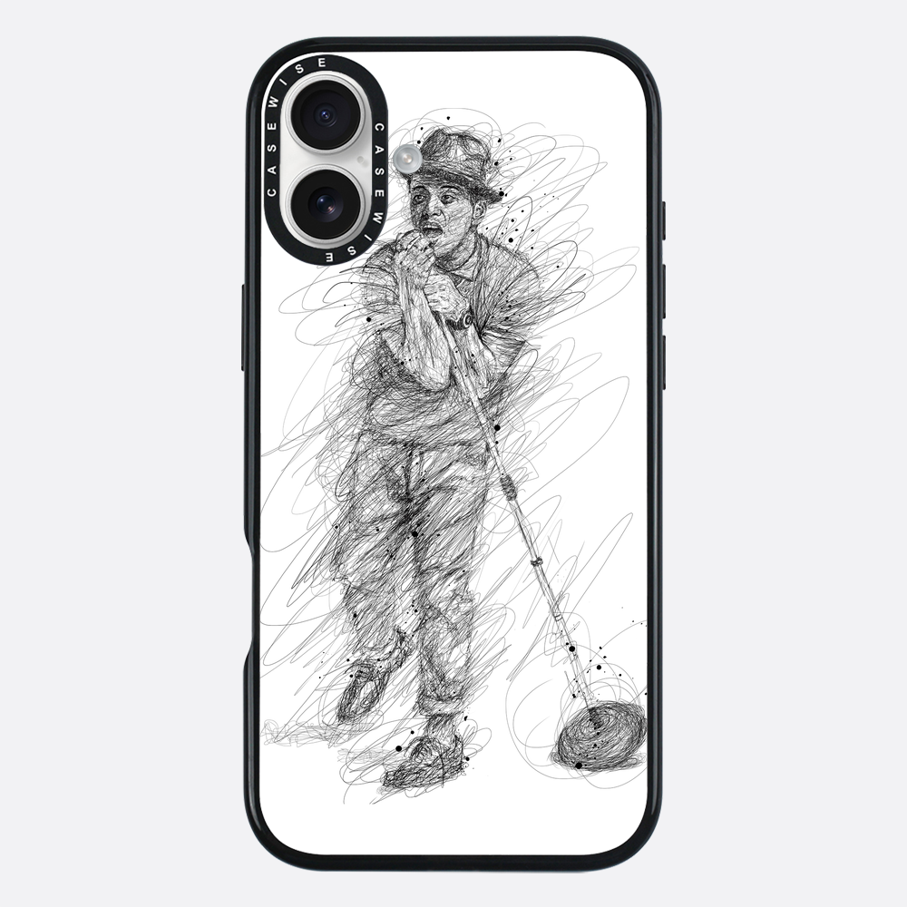 digital scribble art design inspired by bruno mars - Etui