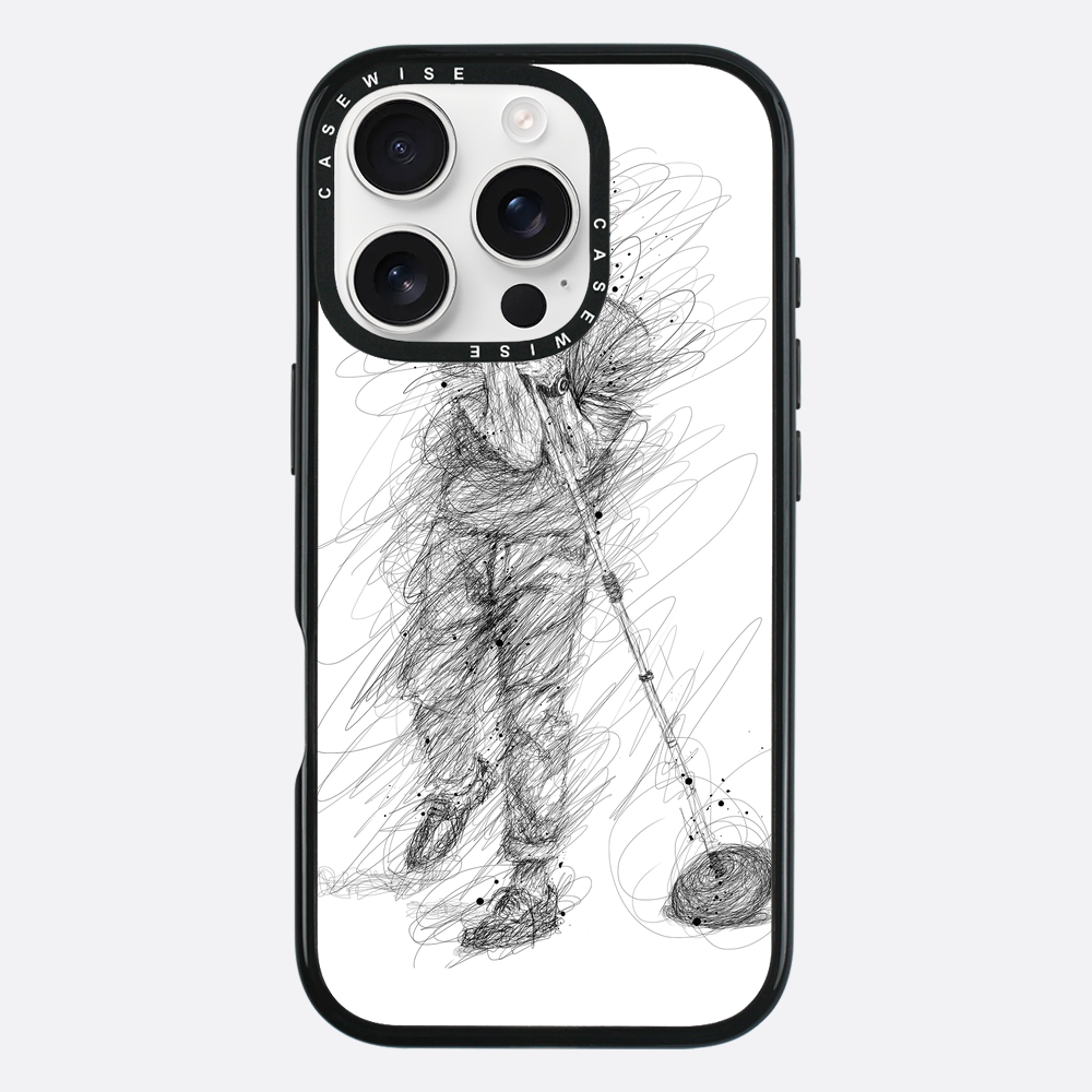 digital scribble art design inspired by bruno mars - Etui