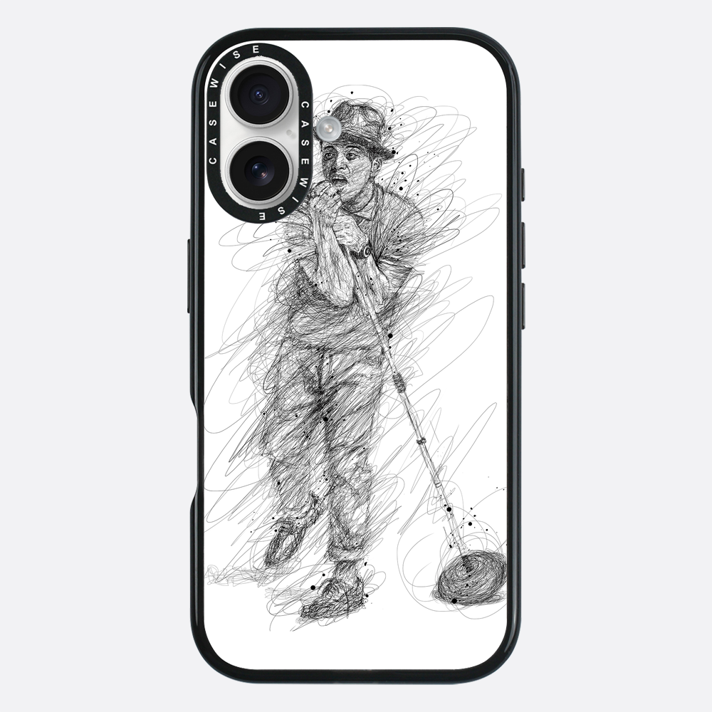 digital scribble art design inspired by bruno mars - Etui