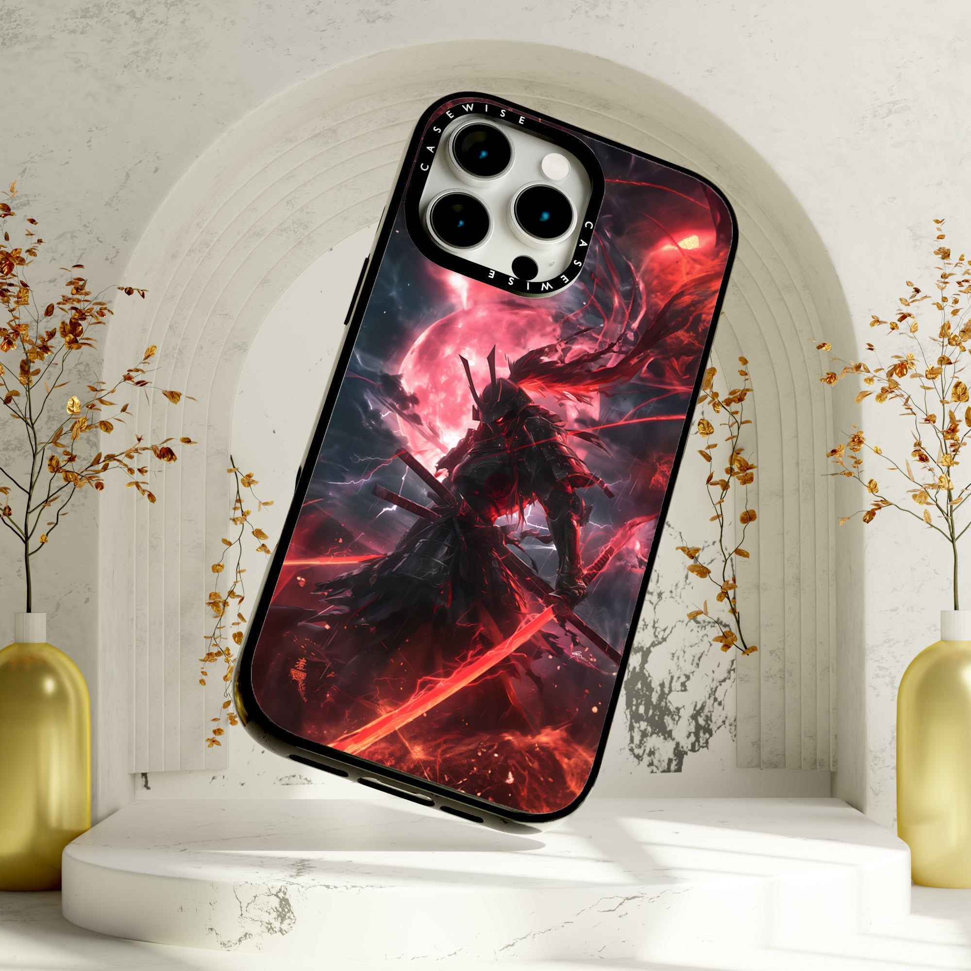 Red Lightning Sword Samurai - Etui