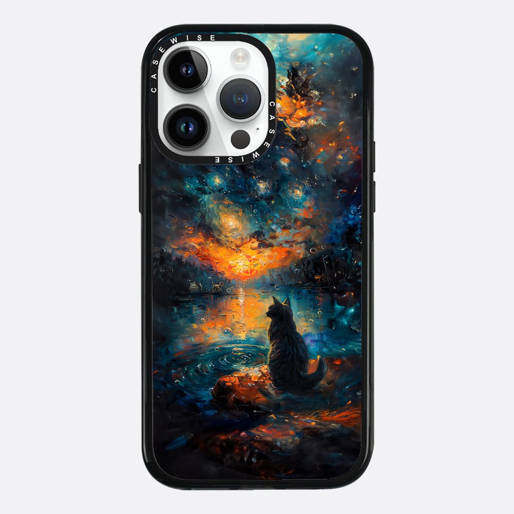 Cute Cat Painting - Etui