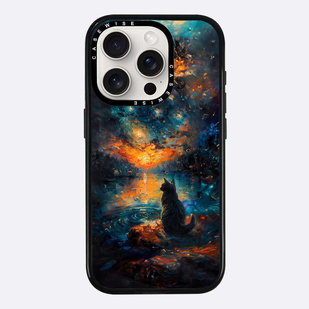 Cute Cat Painting - Etui