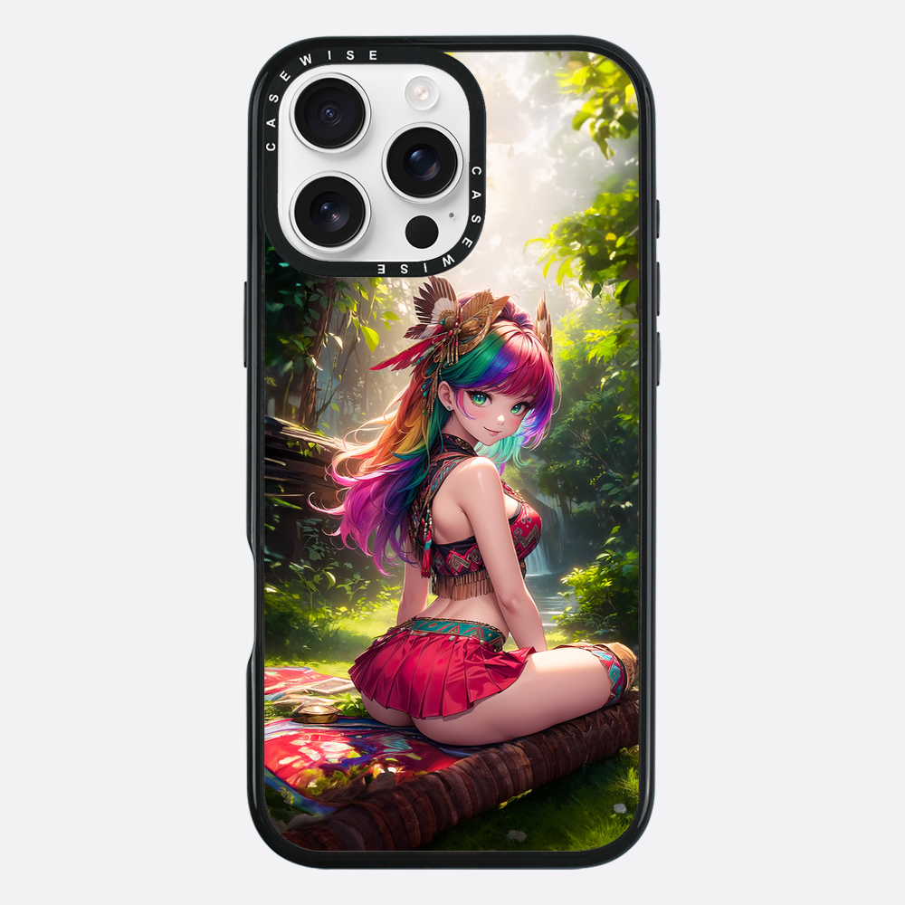 Rainbow Tropical Girl - Etui