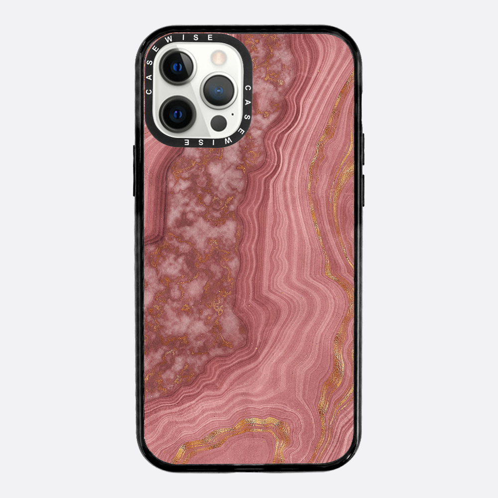 Pink Agate Texture 03 - Etui