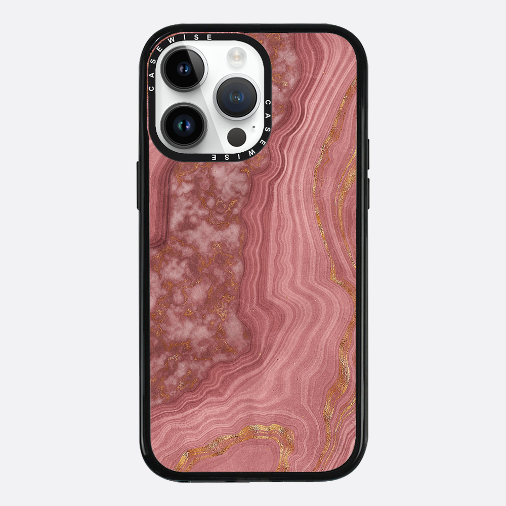 Pink Agate Texture 03 - Etui