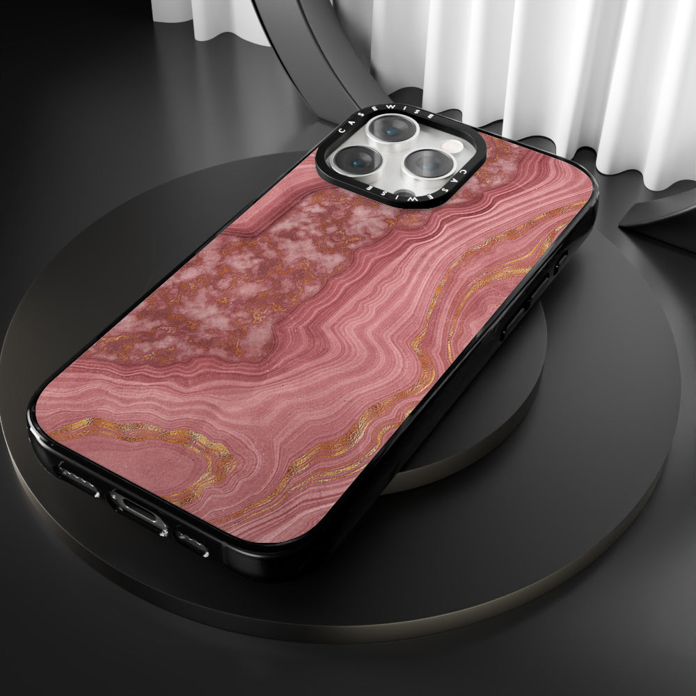 Pink Agate Texture 03 - Etui