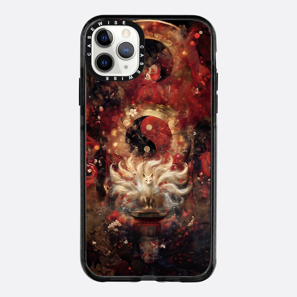 Yin and Yang Kitsune - Etui