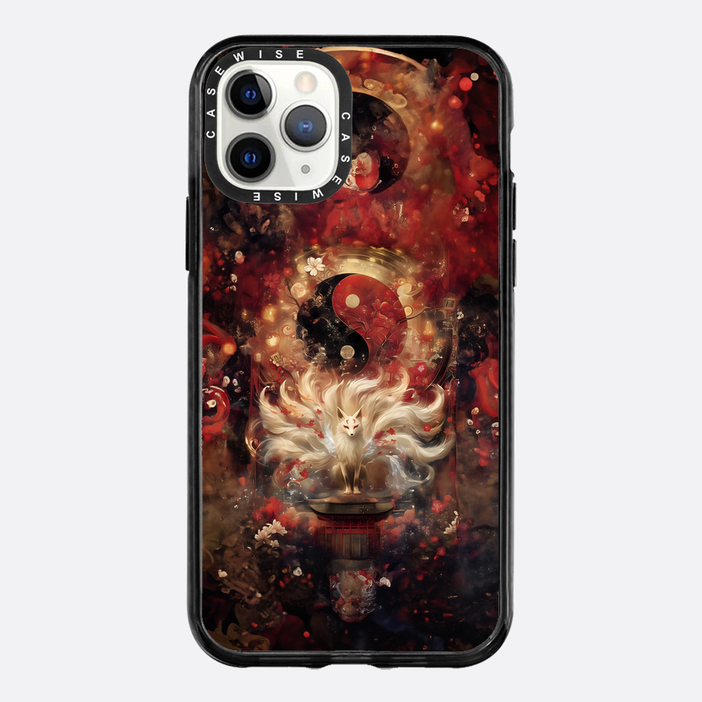 Yin and Yang Kitsune - Etui