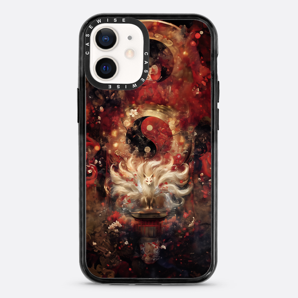 Yin and Yang Kitsune - Etui