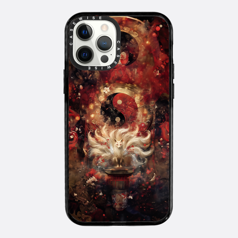 Yin and Yang Kitsune - Etui