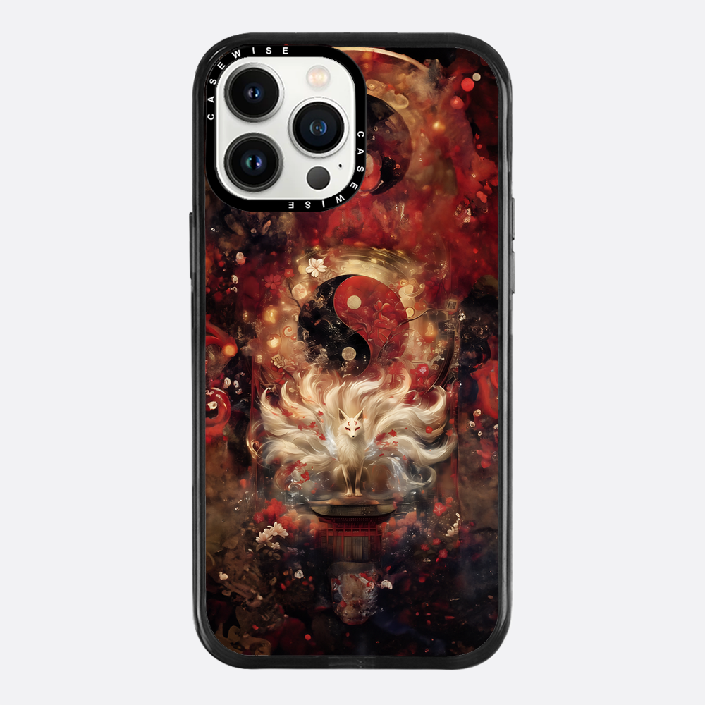 Yin and Yang Kitsune - Etui