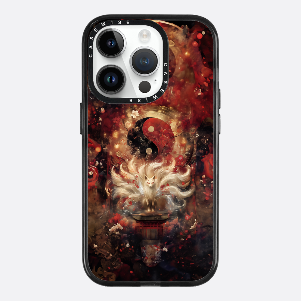 Yin and Yang Kitsune - Etui