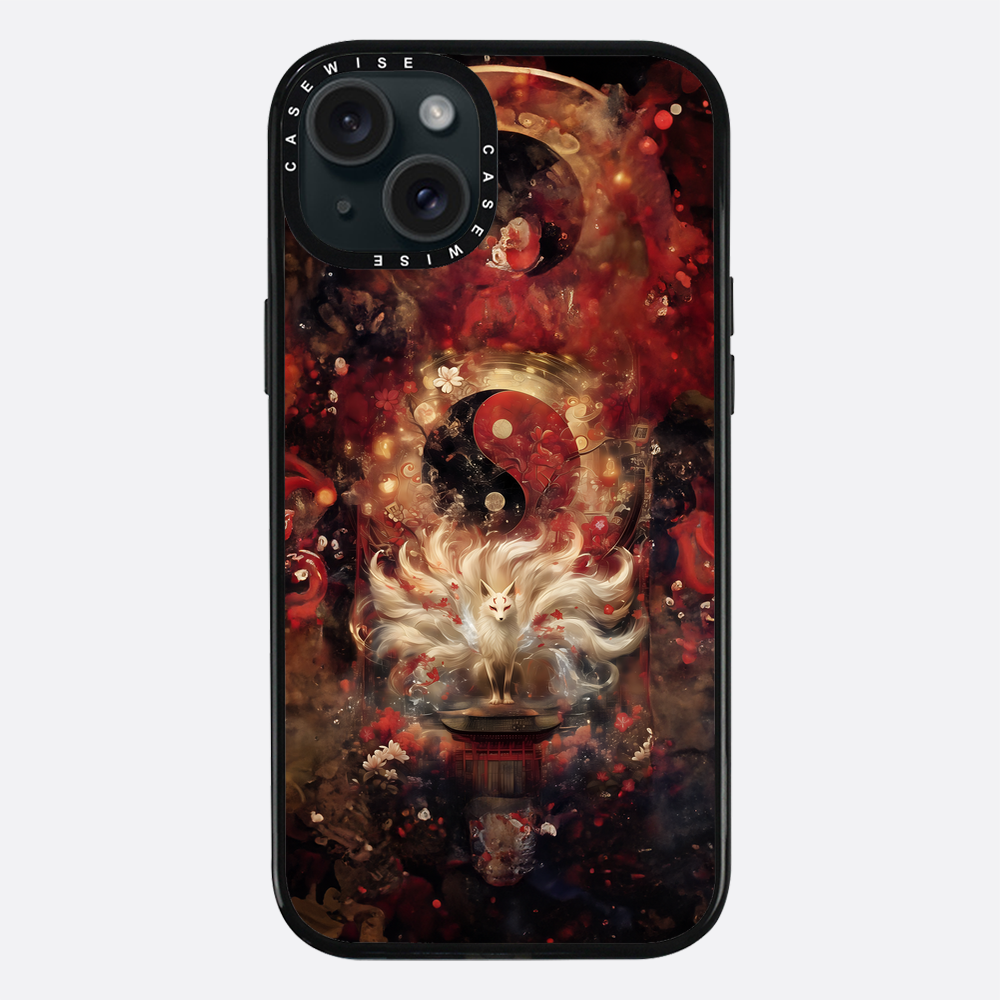 Yin and Yang Kitsune - Etui