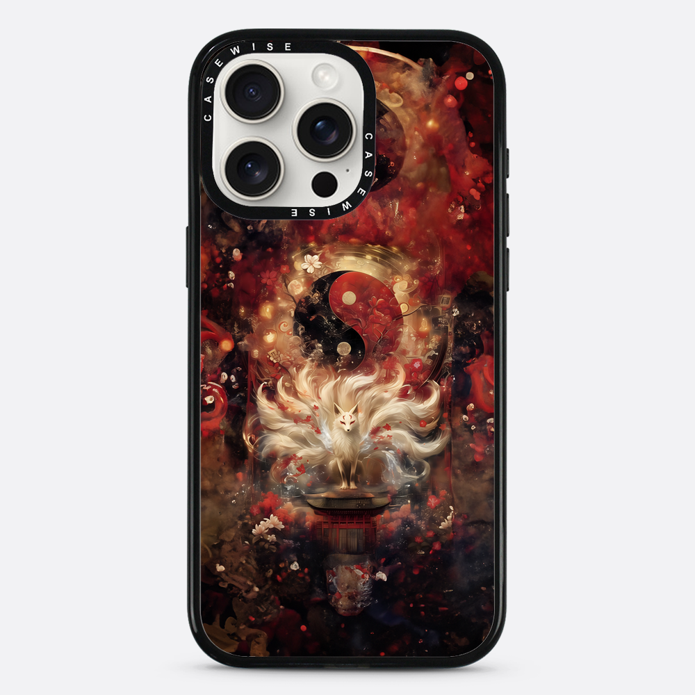 Yin and Yang Kitsune - Etui