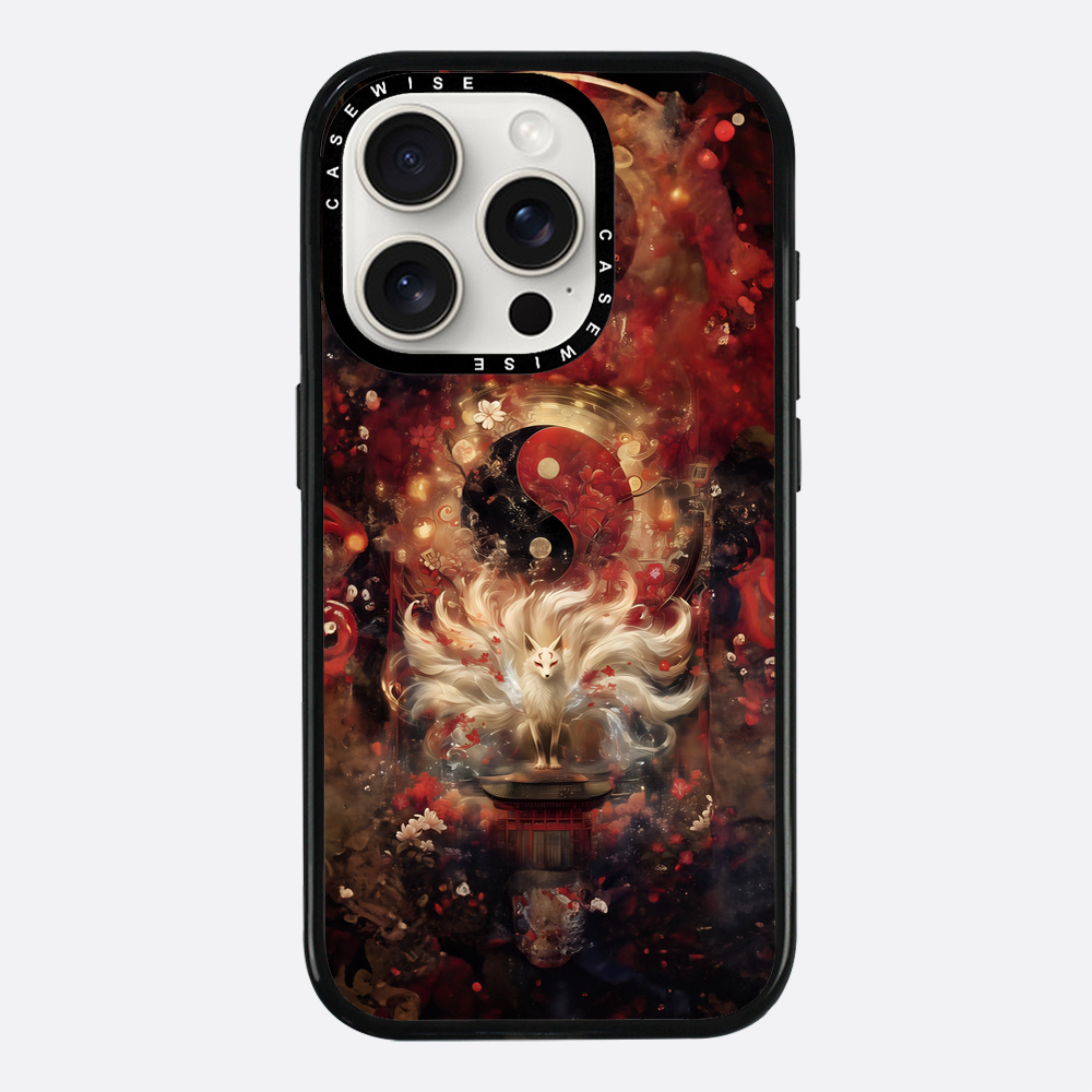 Yin and Yang Kitsune - Etui