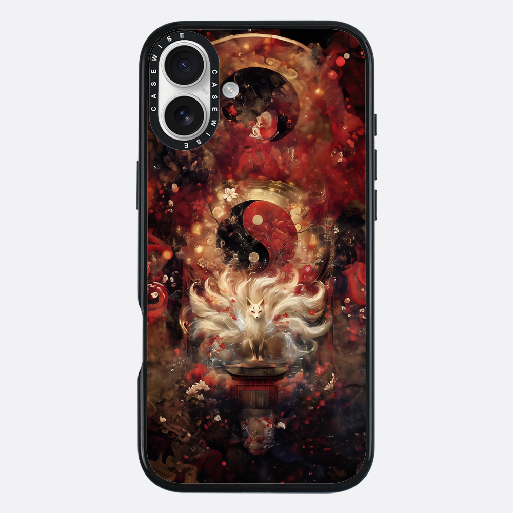Yin and Yang Kitsune - Etui