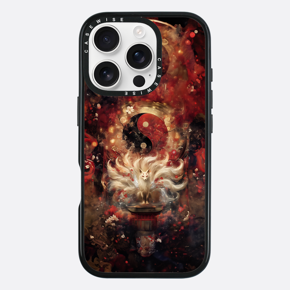 Yin and Yang Kitsune - Etui